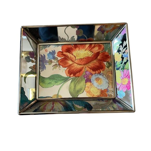 Brand New Mackenzie-Childs Flower Market Reflections Small Tray - Picture 7 of 10